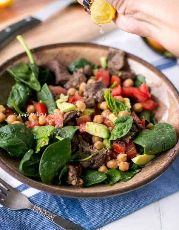 Quick & Nourishing Lamb Chickpea Salad for Easy Weeknights